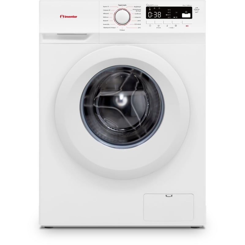 INVENTOR GA1014W 10 kg 1.400 Στροφές Λευκό Πλυντήριο Ρούχων