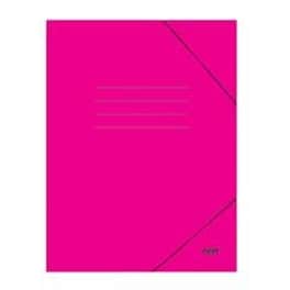 Φάκελος Πρεσπάν Next με Λάστιχο A4 Πλαστικοποιημένος Φούξια Υ35x25εκ.