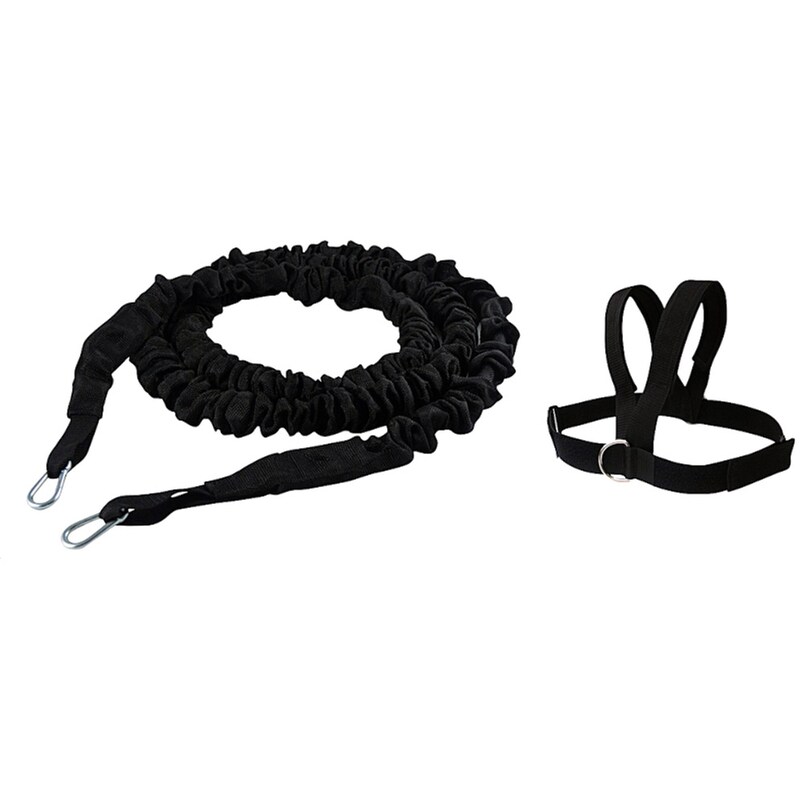 Λάστιχο Αντίστασης InSportline INS-7342 Εκπαίδευσης 300x1.3 cm Μέτριο - Μαύρο