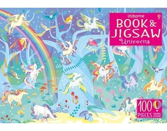 Usborne Book and Jigsaw Unicorns image 0