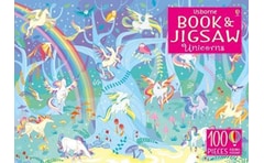 Usborne Book and Jigsaw Unicorns