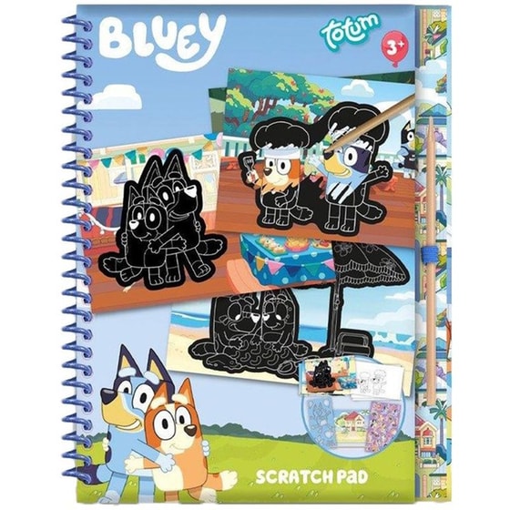 Βιβλίο Scratch Totum Bluey image 0