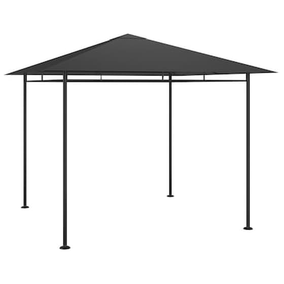 Κιόσκι Vidaxl Ατσάλι 3x3x2.7m - Ανθρακί image 0
