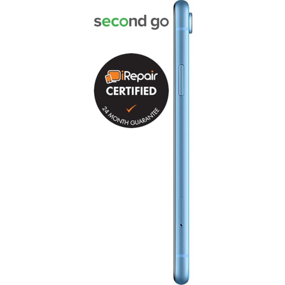 Μεταχειρισμένο Apple iPhone XR 128GB Blue second go Certified by iRepair image 4
