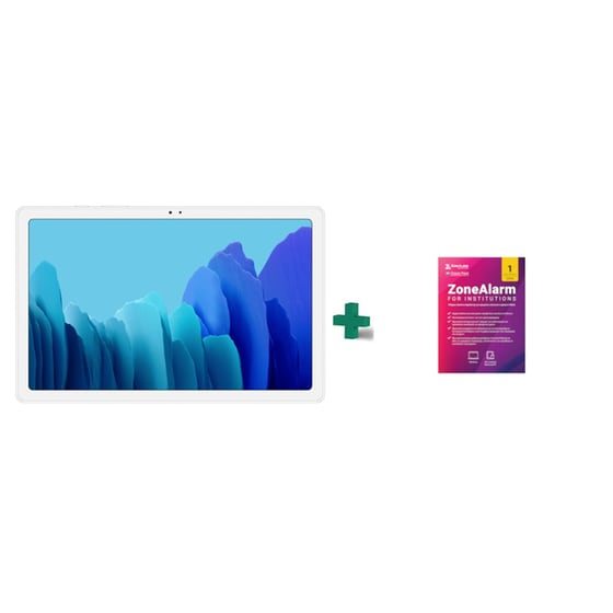 Tablet Samsung Galaxy Tab A7 T500 10.4" 32GB - Ασημί + Antivirus ZoneAlarm για 2 έτη image 0