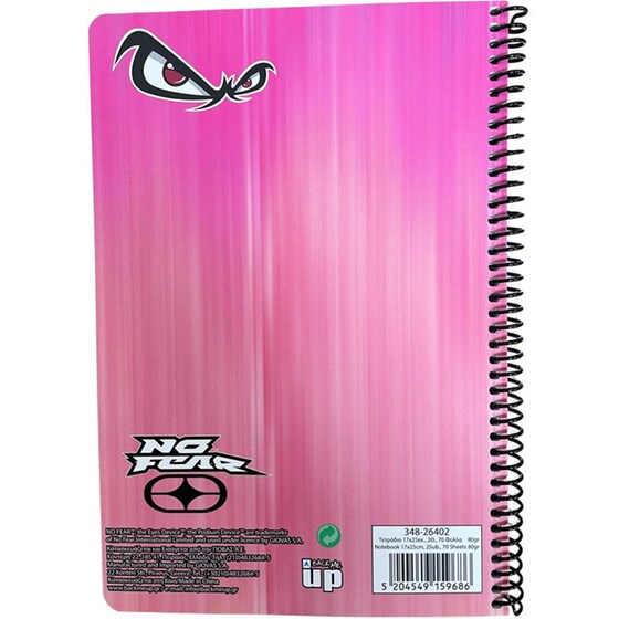 Τετράδιο Σπιράλ No Fear 2 Θεμάτων Africa Pin (1 Τεμάχιο) image 3