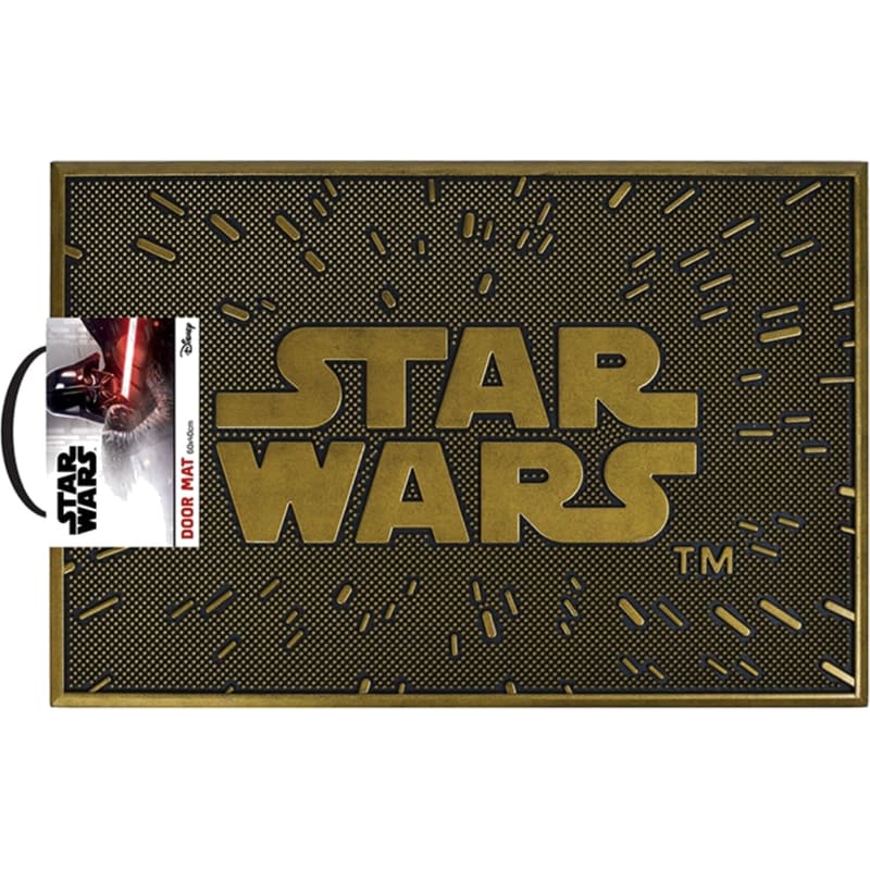 PYRAMID Πατάκι Εισόδου Pyramid Star Wars Logo 40x60 cm - Χρυσό