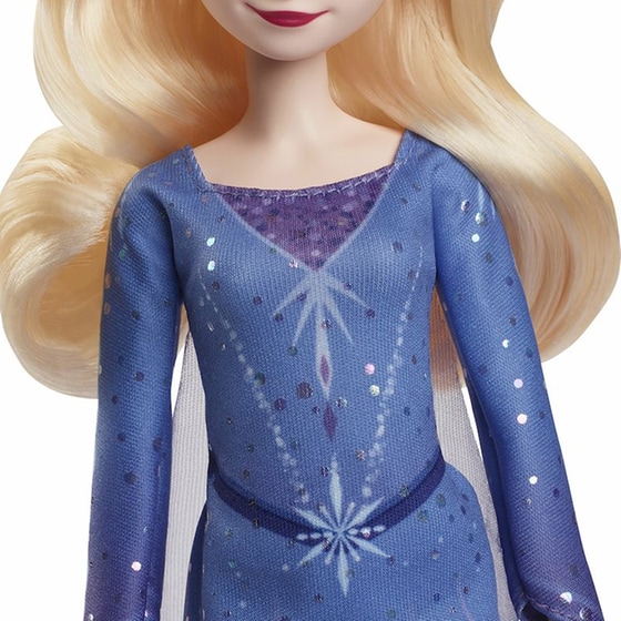 Κούκλα Disney Frozen Ice Skating Elsa (JBG53) image 4