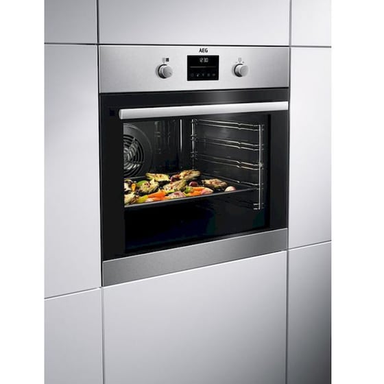 AEG IKE64450XB & BPS351161M 72 Lt Inox Eντοιχιζόμενο Σετ Φούρνος και Εστία image 7