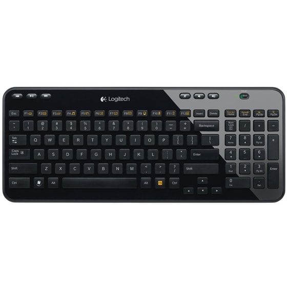 Logitech Wireless K360 - Ασύρματο - Μαύρο image 0