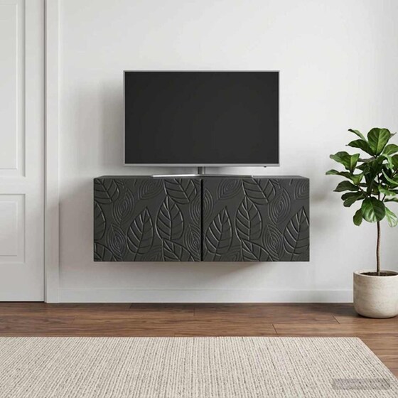 Επιτοίχιο Έπιπλο Τηλεόρασης VidaXL 98x41x30 cm image 2