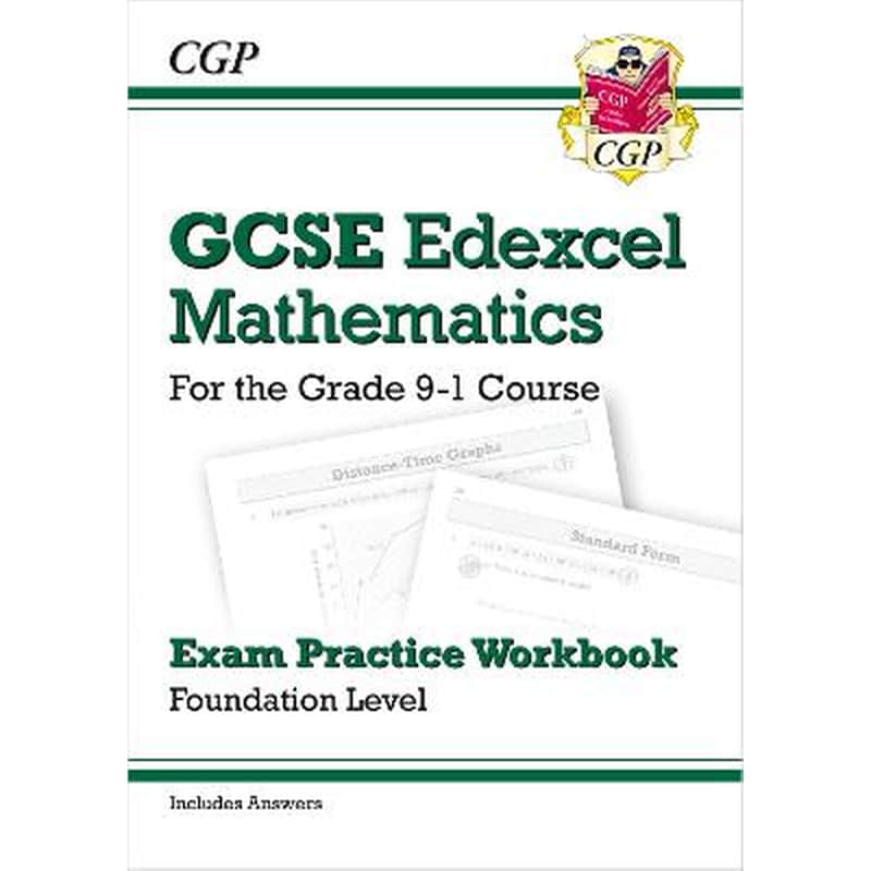 New GCSE Maths Edexcel Exam Practice Workbook: Foundation - includes Video Solutions and Answers