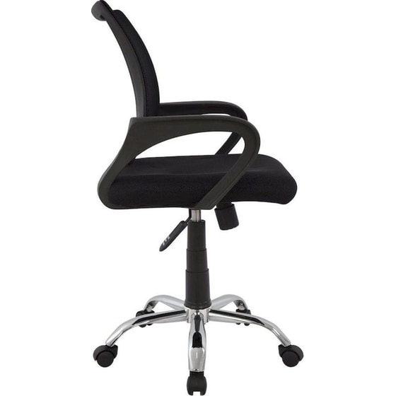 Καρέκλα Γραφείου ArteLibre Αλκυόνη από Ύφασμα Mesh - Μαύρη image 2