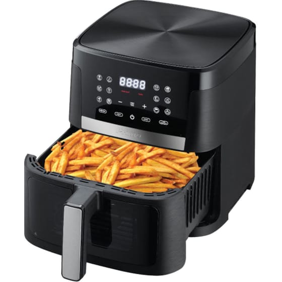 PRIMO PRAF-40423 1800 W 7.5 L Μαύρη Φριτέζα Αέρος image 1