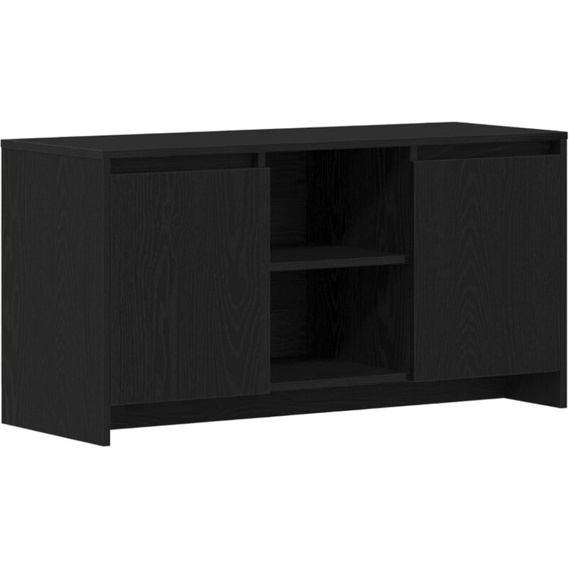 Έπιπλο Τηλεόρασης VidaXL 102 x 37,5 x 52,5 cm - Μαύρη Οξιά