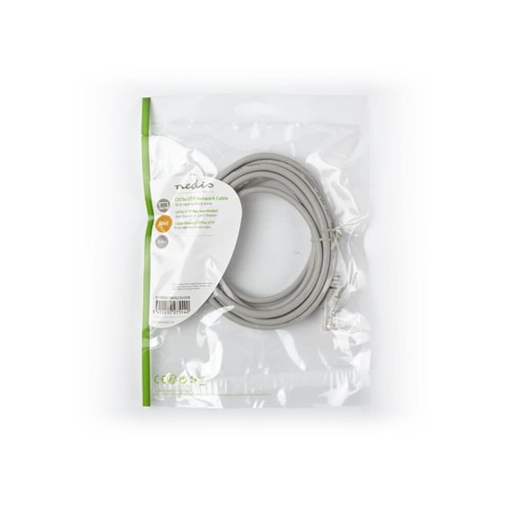 Καλώδιο Nedis U/UTP Cat.5e 3m Γκρι image 2