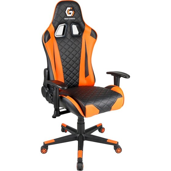 Gaming Καρέκλα Gembird GC-03-BO από Τεχνητό Δέρμα - Μαύρο/ Πορτοκαλί image 9