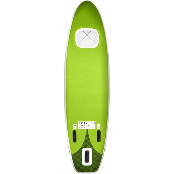 Φουσκωτή Σανίδα SUP VidaXL 360x81 cm - Πράσινη image 3