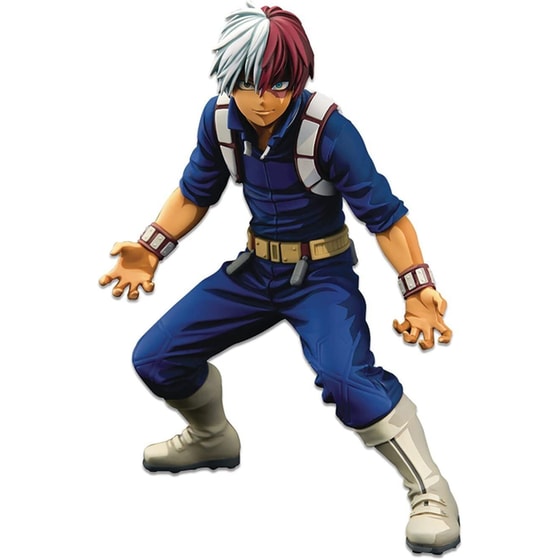 Συλλεκτική Φιγούρα Banpresto - My Hero Academia World Figure Colosseum Modeling Academy Super Master Stars Piece - Shoto Todoroki (Two Dimensions) image 0