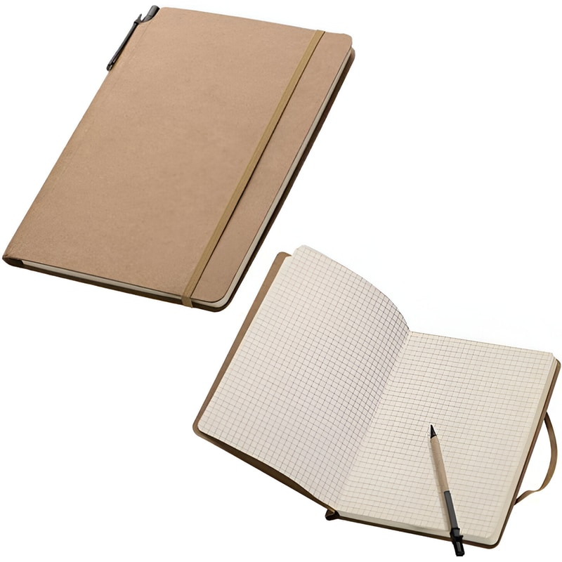MACMA Σημειωματάριο Macma 14.8x21 cm Eco με Στυλό (1 Τεμάχιο)