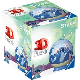 3D Παζλ Ravensburger Disney Stitch (55 Κομμάτια) 3 Σχέδια 1 Τμχ - Τυχαία Επιλογή Σχεδίου