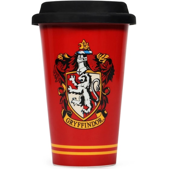 Κούπα Μεταφοράς Half Moon Bay Harry Potter Κεραμική 475 ml - Κόκκινο image 0