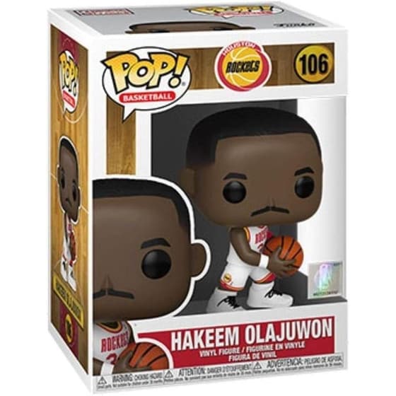 Funko Pop! Basketball - Legends - Hakeem Olajuwon (Rockets Home) #106 image 1