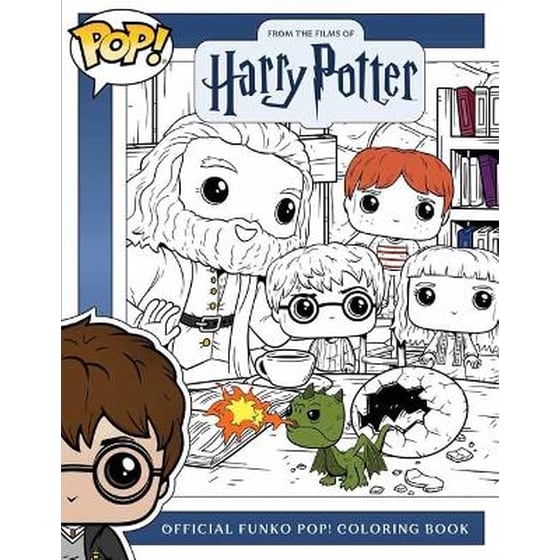 Official Funko Pop Harry Potter Coloring Book image 0