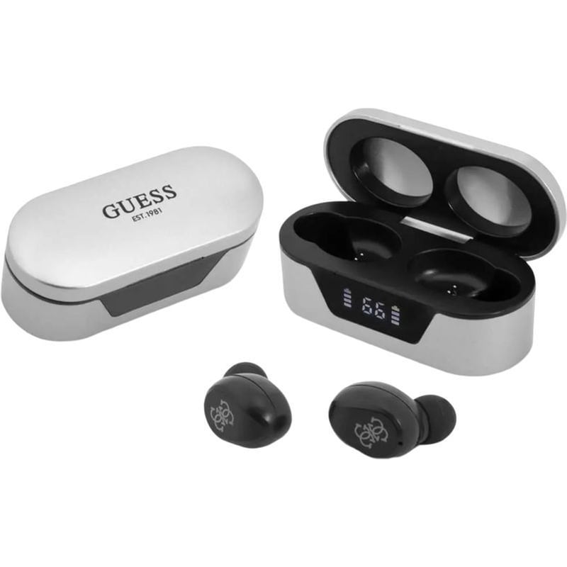 Ακουστικά Bluetooth Guess GUTWST31EG - Ασημί