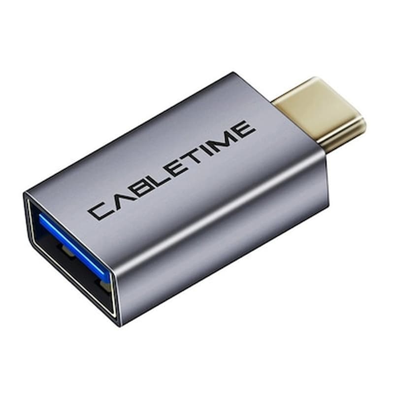 CABLETIME Αντάπτορας Cabletime USB-C Male σε USB-A Female