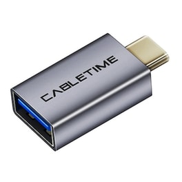 Αντάπτορας Cabletime USB-C Male σε USB-A Female