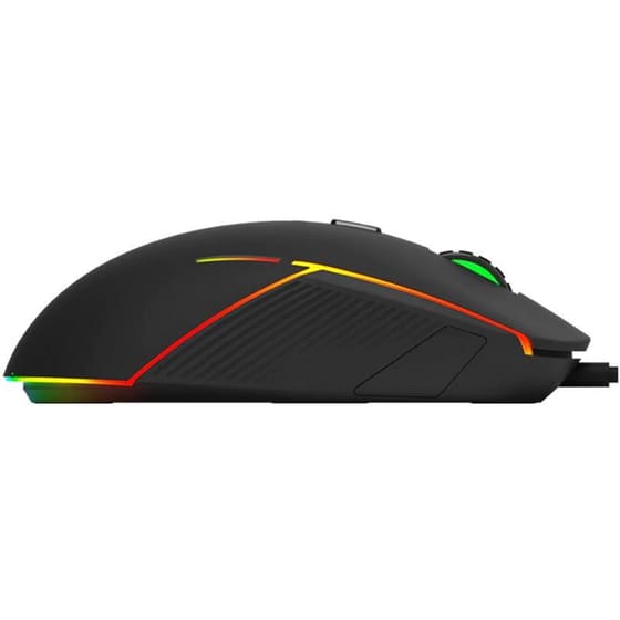 Gaming Ενσύρματο Ποντίκι Marvo G924 RGB 10000 DPI - Μαύρο image 2
