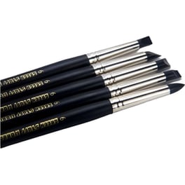 Green Stuff World - Size 6 Colour Shaper Brushes (black Firm)