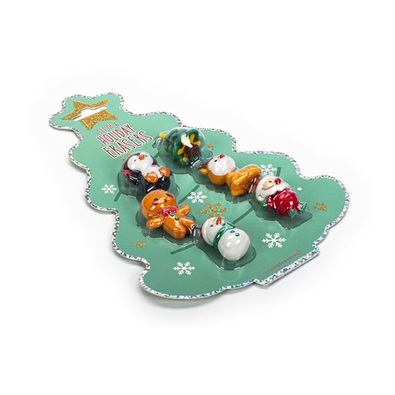 Γόμες Xmas Tri-Coastal (6 Τεμάχια) image 2