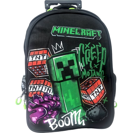 Τσάντα Τρόλεϋ Δημοτικού Gim Minecraft Metro Art image 0