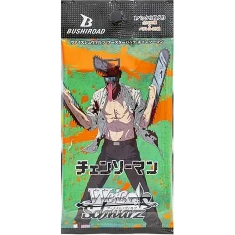 Weiss / Schwarz Chainsaw Man Booster