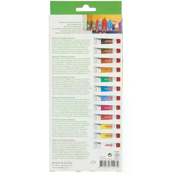 Τέμπερες Talens Art Creation 12ml (12 Τεμάχια) image 5