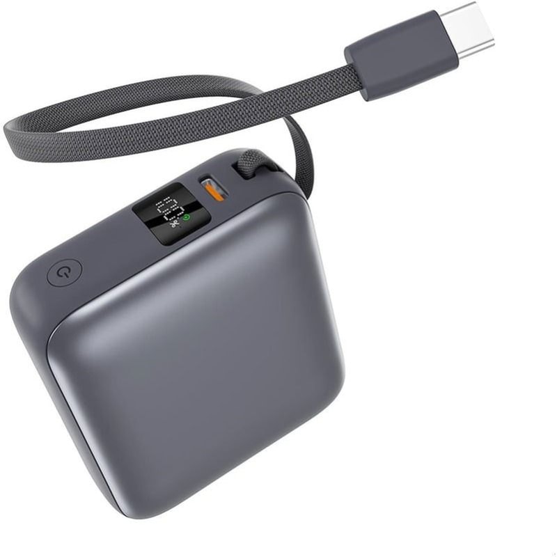 Powerbank QCY PB10C 10.000 mAh 35W - Grey