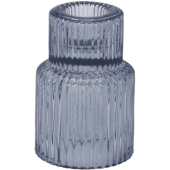 Κηροπήγιο Spitishop Κ-μ Ac6009720 Γυάλινο 5.7x8.4cm - Γκρι image 0