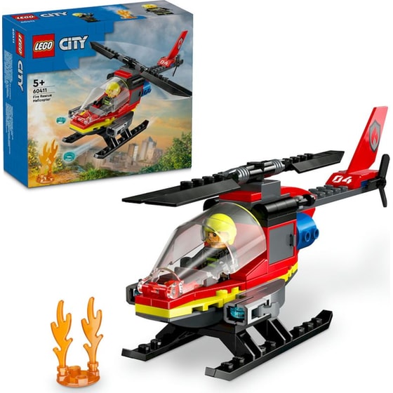 LEGO® City Πυροσβεστικό Ελικόπτερο Διάσωσης (60411) image 2