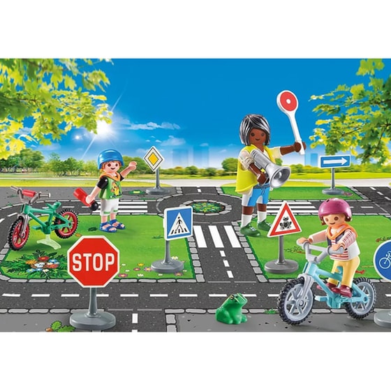 PLAYMOBIL® City Life Μάθημα Κυκλοφοριακής Αγωγής (71332) image 2