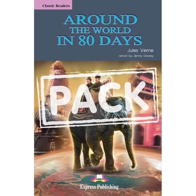 Around the World in 80 Days Set with CD