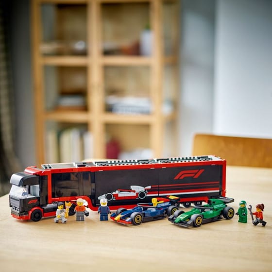 LEGO® City F1® Truck with RB20 & AMR24 F1® Cars (60445) image 11
