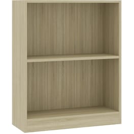 Βιβλιοθήκη VidaXL από Ξύλο 60x24x76 cm - Μπεζ/Sonoma