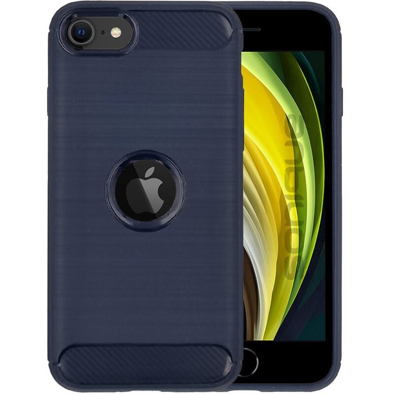 Θήκη Apple iPhone 7 / iPhone 8 / iPhone SE 2020 / iPhone SE 2022 - Sonique Carbon Brushed - Μπλε