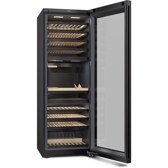 MIELE KWT 4999F για 146 Μπουκάλια Μαύρο Συντηρητής Κρασιών image 1