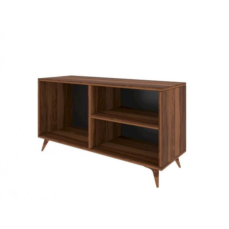 24MALL Έπιπλο Τηλεόρασης Vent από Μελαμίνη 100x35x54cm - Καρυδί