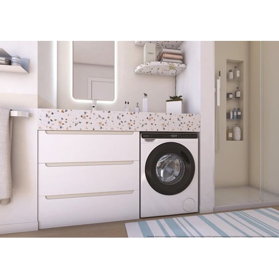 CANDY CW50-BP12307U1-S 5 kg 1.200 Στροφές Λευκό με Wi-Fi Πλυντήριο Ρούχων image 9