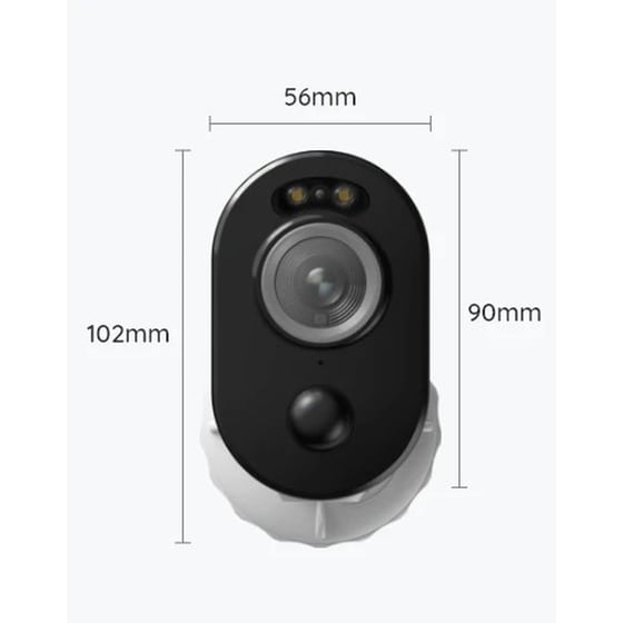 Ασύρματη IP Camera Reolink Argus Series B330 2K 4MP Dome με WiFi & Αδιάβροχη image 1