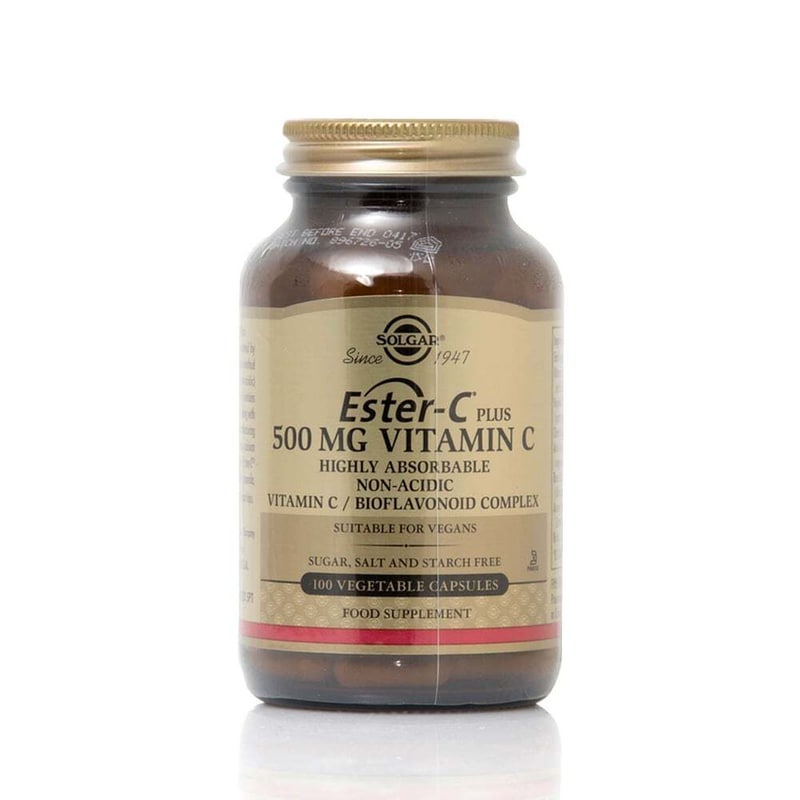Solgar Vitamin C Ester-C Plus 500mg - 100 κάψουλες